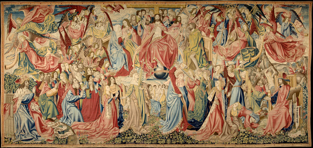 The Last Judgment Tapestry, Flemish, about 1505