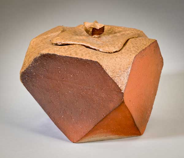 MORI Togaku, Untitled (water jar), about 1990, unglazed stoneware