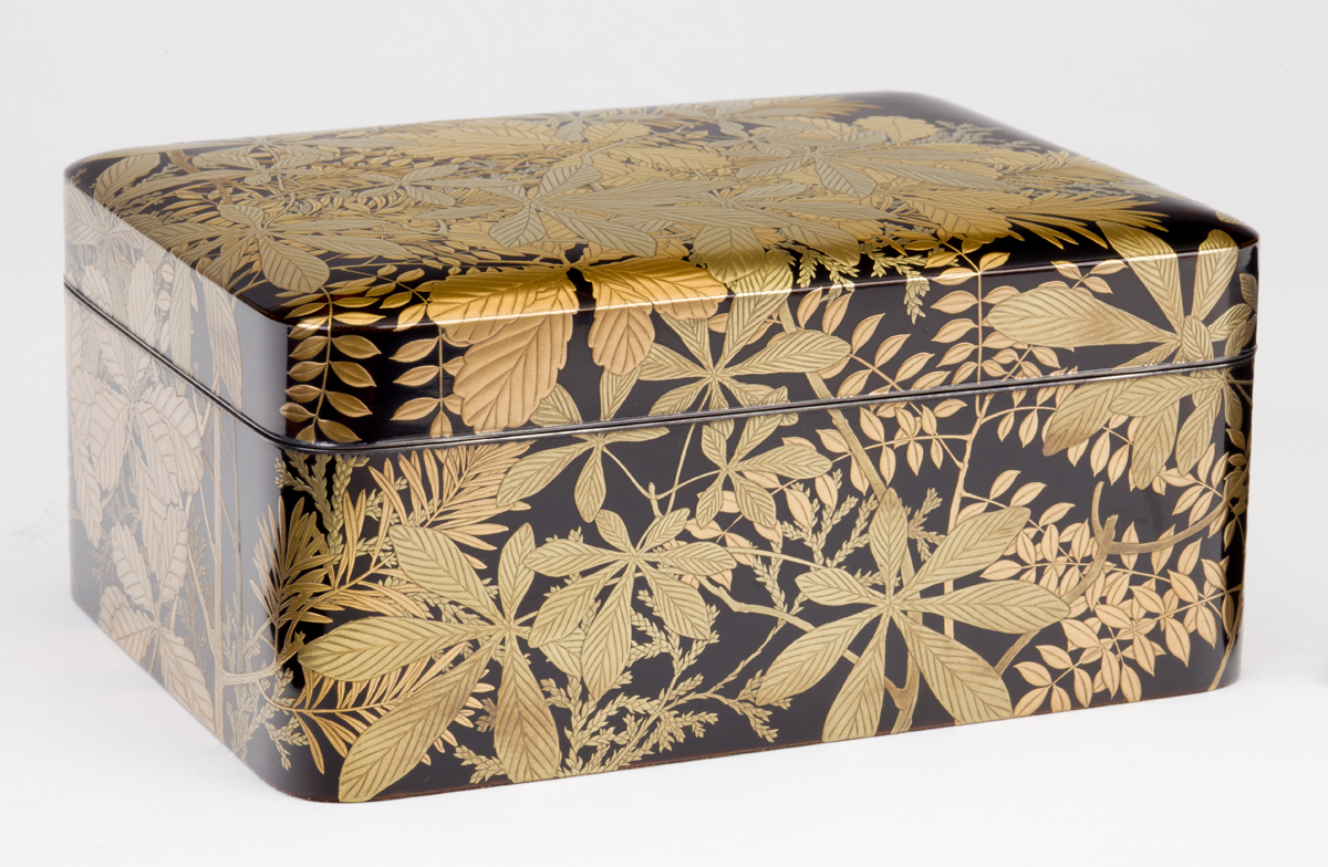 <em>Accessory Box,</em> 1912-1926, lacquered wood, Japan, Private Collection, E.70.16.1