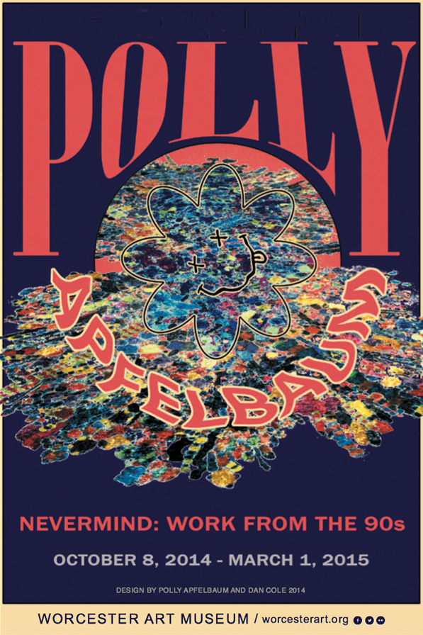 Polly Apfelbaum - Nevermind: Work from the 90s Postcard