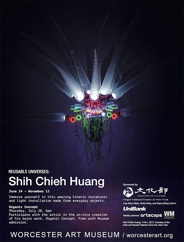 Shih Chieh Huang Reusable Universes Poster