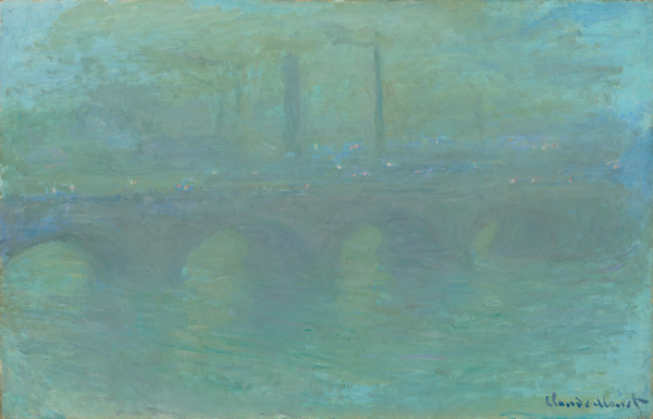 Claude Monet, Waterloo Bridge, London, at Dusk, 1904