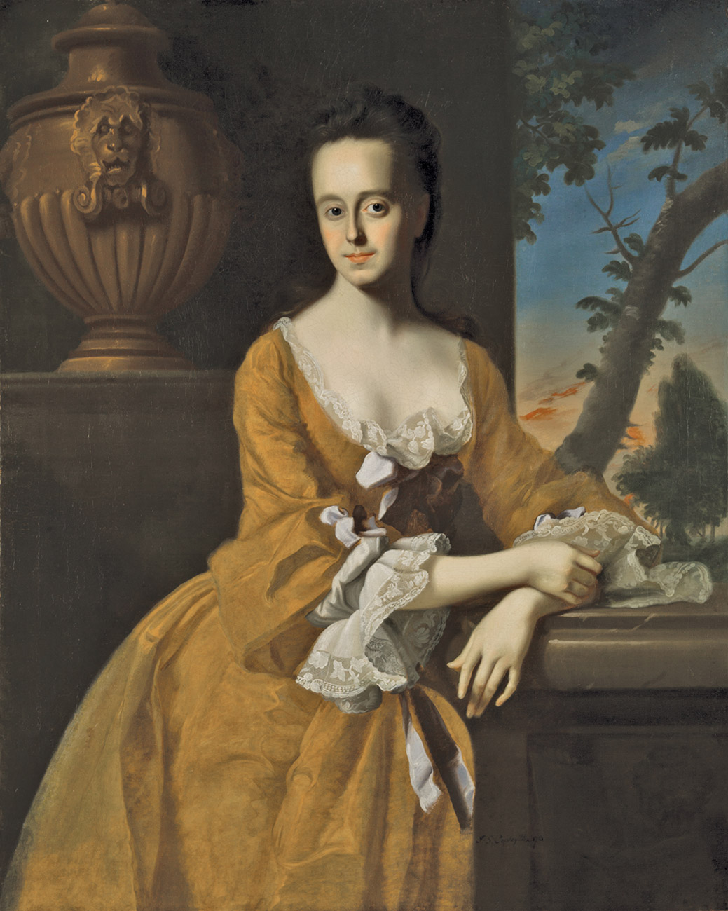 John Singleton Copley, 'Lucretia Chandler, Mrs. John Murray', 1763, oil on canvas