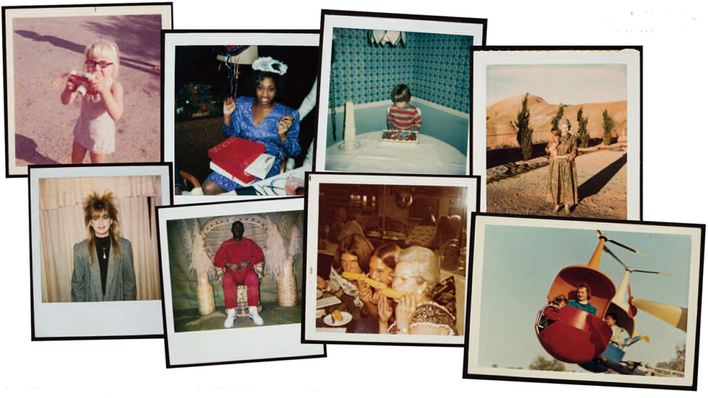 Various found vernacular photographs taken by unknown photographers