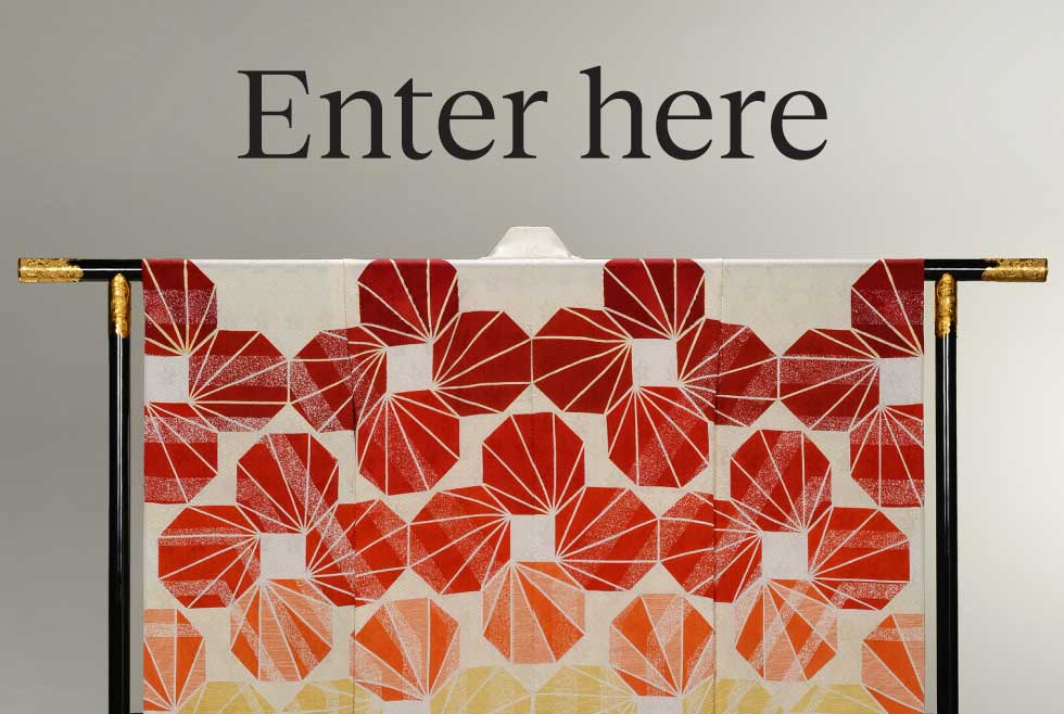 Kimono Couture 'Enter here' link to virtual exhibition