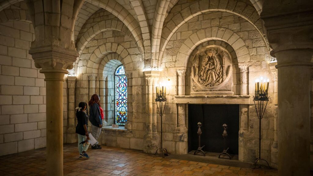 Visitors in the Chapter House