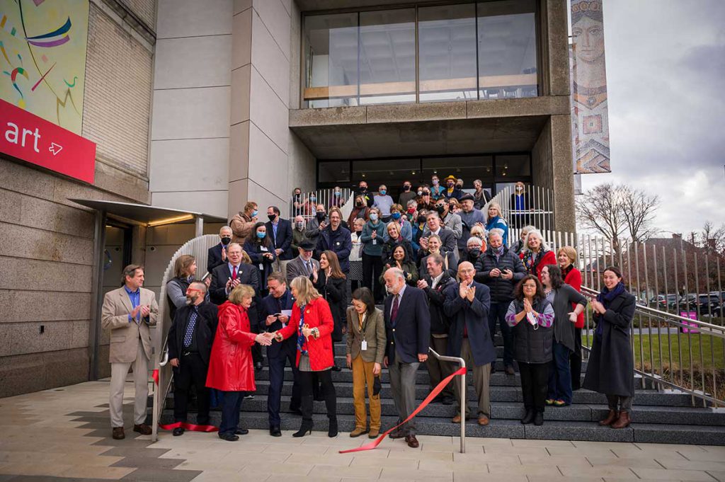 The Lancaster Plaza Ribbon-cutting