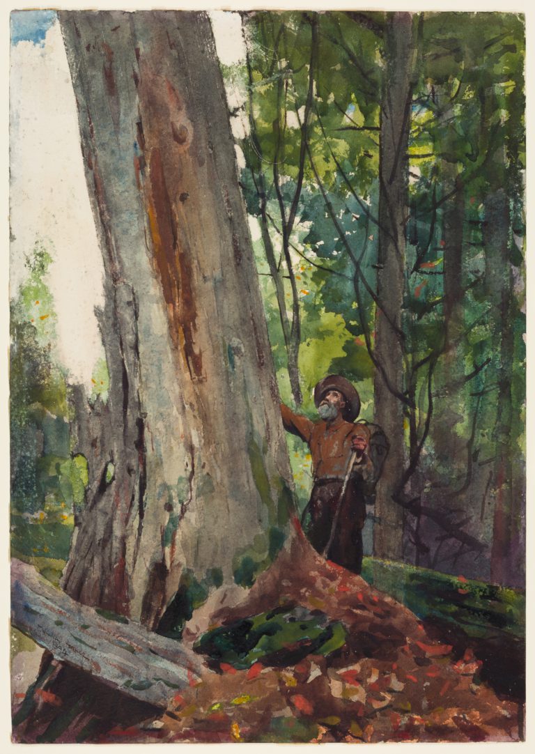 Winslow Homer, Old Friends, 1894, watercolor and opaque watercolor over graphite