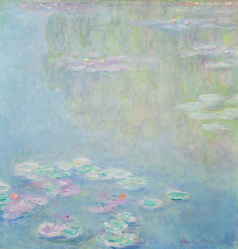 Claude Monet, Waterlilies, 1908, oil on canvas