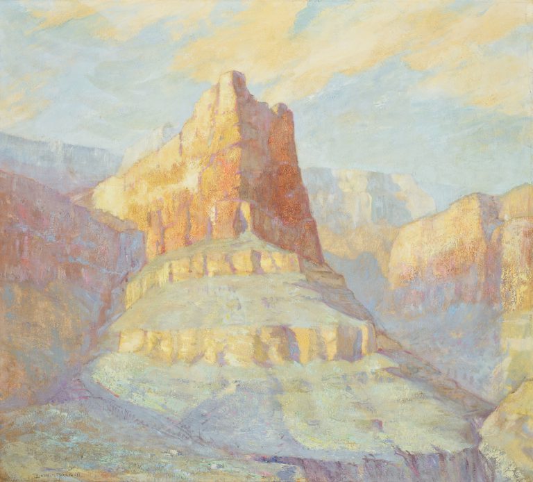 DeWitt Parshall, Hermit Creek Canyon, 1880–1916, oil on canvas