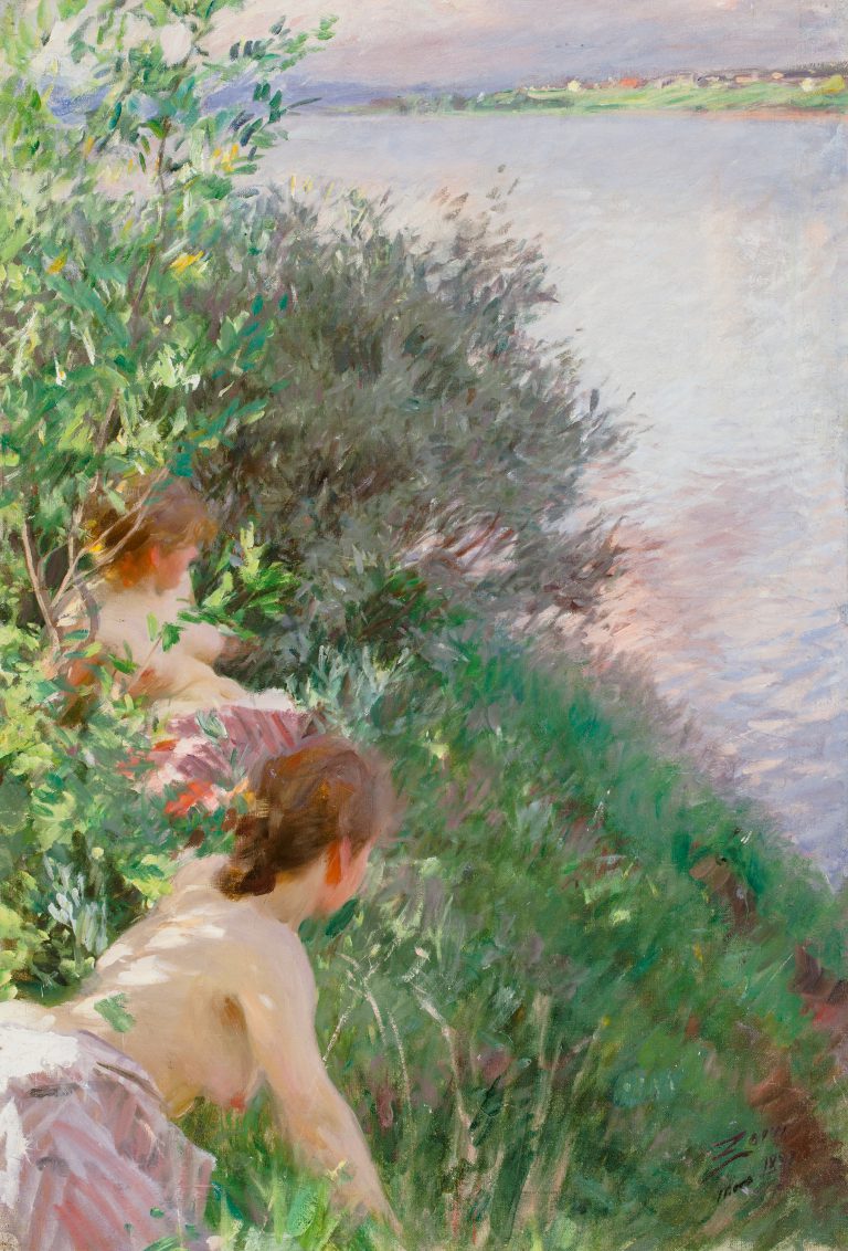 Anders Leonard Zorn, Opal, 1891, oil on canvas