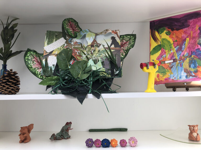 Work by ASPiRE! artists in the 'Botanica Fantastica' exhibition