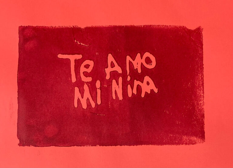 A work from the group exhibit 'Happy Sharing Who I Am'