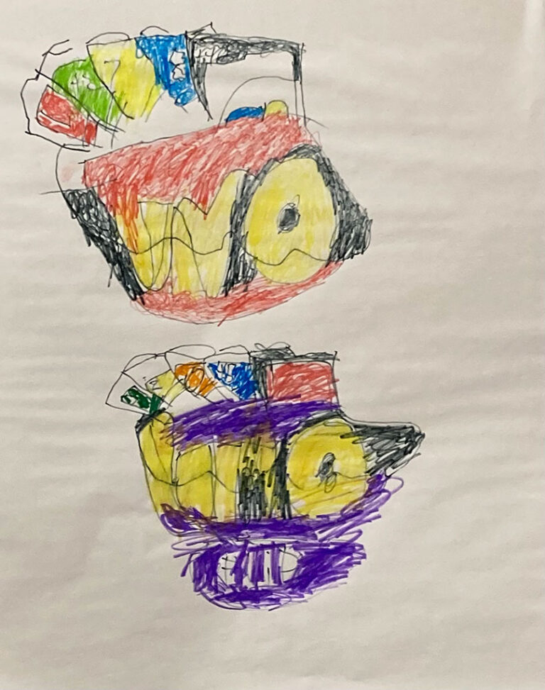 A work from the group exhibit 'Happy Sharing Who I Am'