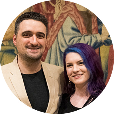 Mark Labbe and Madeline Morris