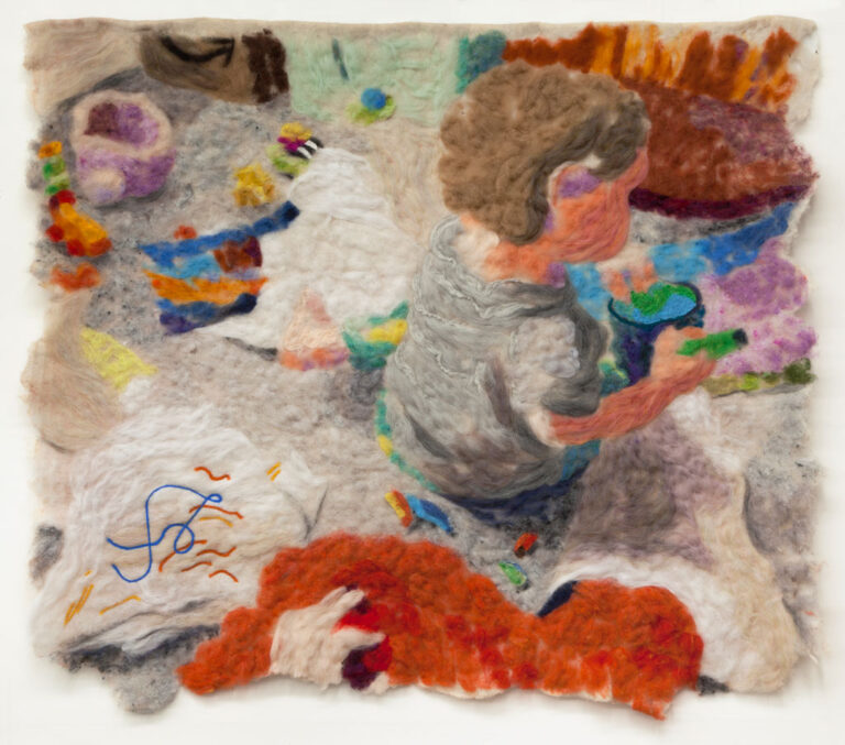 Kara Patrowicz, 'Playtime (hand),' 2021, Wool felting