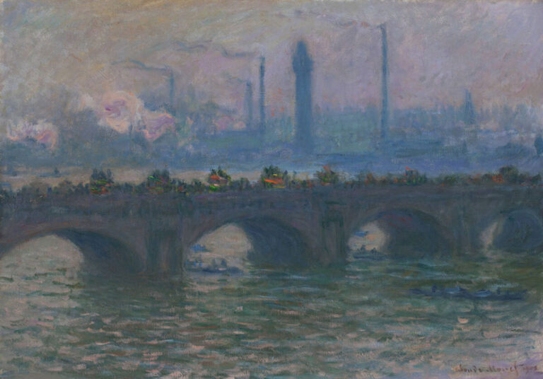 Claude Monet, 'Waterloo Bridge,' 1903, oil on canvas
